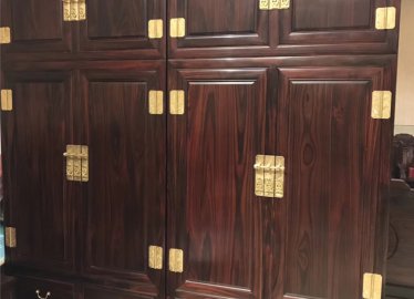 素面带抽顶箱柜